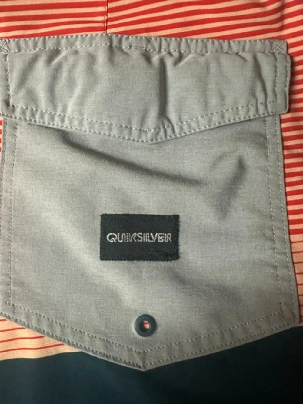 Quicksilver Mens Beach Board Shorts Size 38 DryFlight Water Repellent